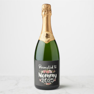 Women's Chihuahua Dog Mum  Sparkling Wine Label