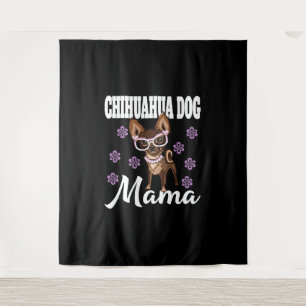 Women's Chihuahua Dog Mum Tapestry