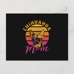 Womens Chihuahua Mum Funny Chihuahua Owner Dog Luv Holiday Postcard