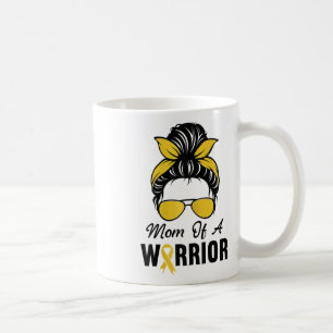 Womens Childhood Cancer Shirt Awareness Mum Of A W Coffee Mug
