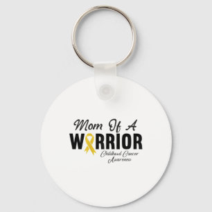 Womens Childhood Cancer Shirt Awareness Mum Of A W Key Ring