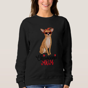 Womens Chiweenie Dog Chiweenie Mum Sweatshirt