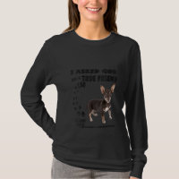 Womens Chiweenie Saying Mum Dad Print Dachshund Ch