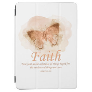 Women's Christian Bible Verse Butterfly: Faith iPad Air Cover