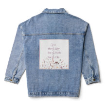 Women's Christian Denim Jacket