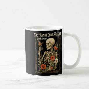 Womens Christian Faith Dry Bones Come To Life Skel Coffee Mug