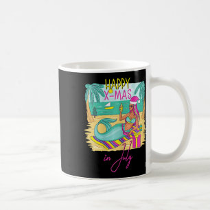Womens Christmas In July Xmas Gift Tree Mermaid Sw Coffee Mug