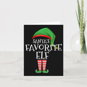 Womens Chrristmas V-neck Card