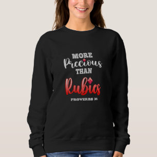 Womens CHRTISTIANDO Christian Faith Based Bible Qu Sweatshirt