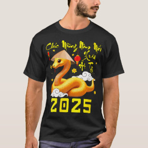 Womens Chuc Mung Nam Moi Xuan At Ty 2025 Vietnames T-Shirt