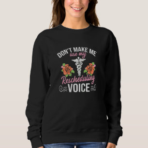 Womens Clinical secretary Quote for a Healthcare R Sweatshirt