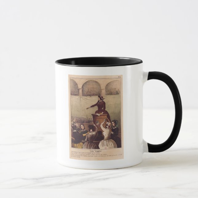 Women's Club, c.1848 Mug (Right)