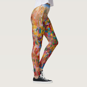 Women's Colourful Leggings art