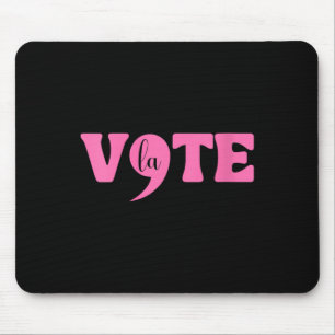 Womens Comma La Kamala Harris Punctuation La Elect Mouse Pad
