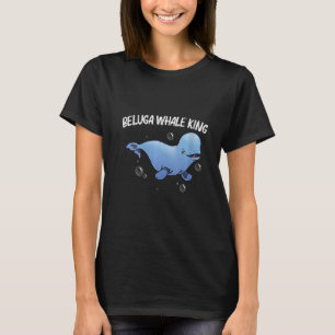 Womens Cool Beluga Whale For Men Dad Orca Whales S T-Shirt
