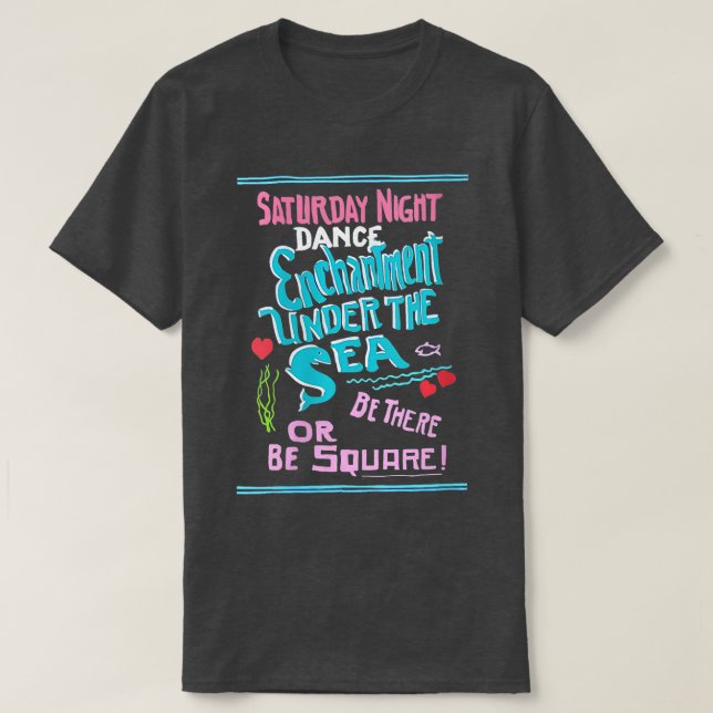 Womens Cool ENCHANMEN UNDER HE SEA DANCE Nerd Geek T-Shirt (Design Front)