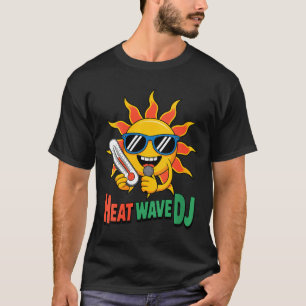 Women's cool sun heatwave dj design T-Shirt