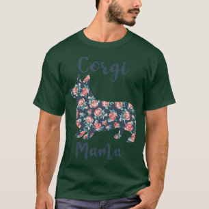Womens Corgi Mum Gifts for Dog Lovers Cute Corgi M T-Shirt
