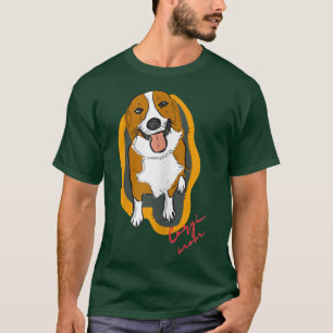 Womens Corgi Mum Love Cute Dog Mum Womans  T-Shirt