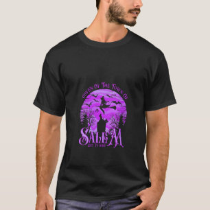 Womens Coven Of Salem 1692 Halloween Witches Wicca T-Shirt