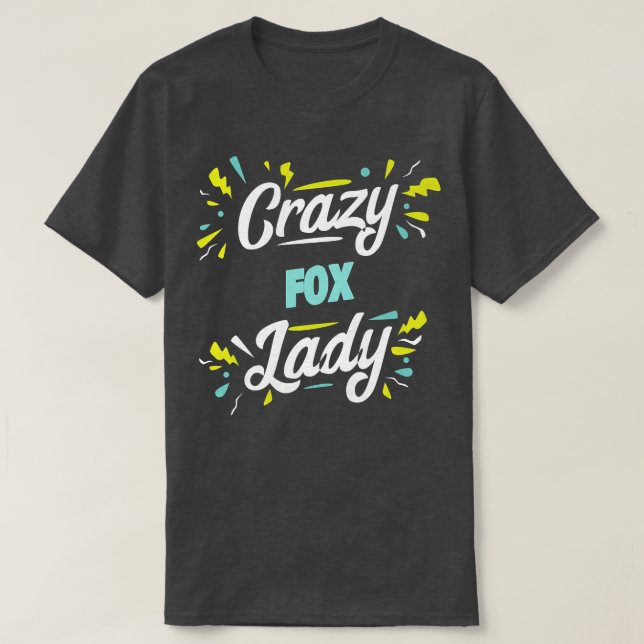 Womens Crazy Fo LadyFunny Fo Premium  T-Shirt (Design Front)