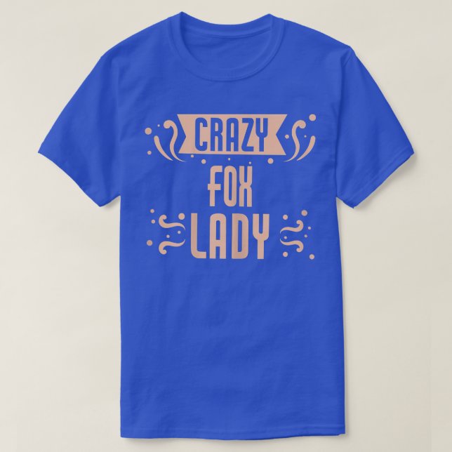 Womens Crazy Fo LadyFunny Fo  T-Shirt (Design Front)