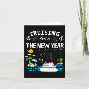 Womens Cruising Into New Year 2026 Match Family Va Card