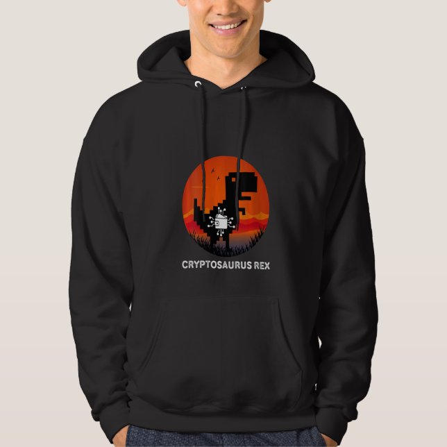 Womens Cryptocurrency Wallet Shirt Cryptosaurus Re (Front)
