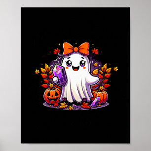 Womens Crystals Halloween Ghost Trendy Soky Bats N Poster