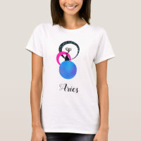 *~* Women's Cute Aries Zodiac Silly Funny