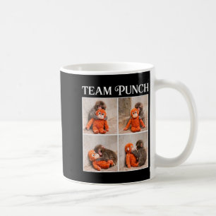 Women's cute baby monkey team punch coffee mug