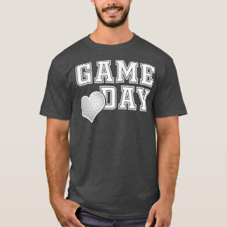 Womens Cute Golf Mom Friday Night Game Day T-Shirt