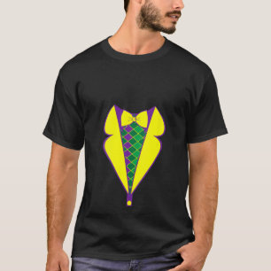 Womens Cute Gras Costume Tuxedo Inspired Tees