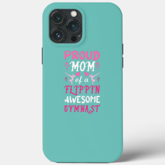 Womens Cute Gymnast Mum Funny Gymnastics Mum Mama iPhone 13 Pro Max Case