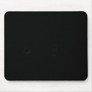 Womens Cute Karma - Bold Black Text Designed Mouse Pad