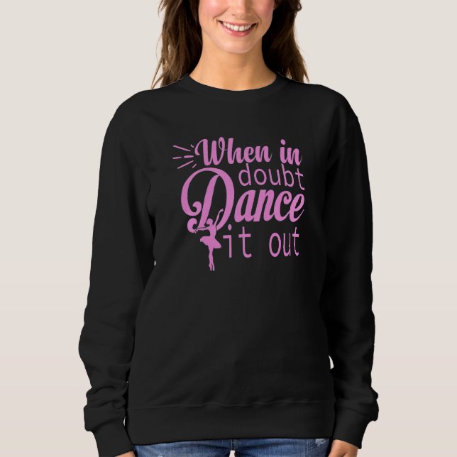 Womens Dance Moms Autograph Dance Moms Merch Cry D Sweatshirt (Front)