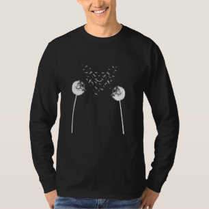 Womens Dandelion With Seeds He Love Spurs Summer T-Shirt