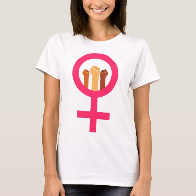 Women's day 8th March T-Shirt (Front)
