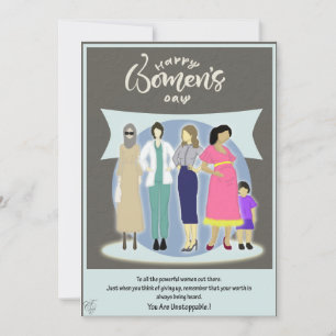 Women's day card