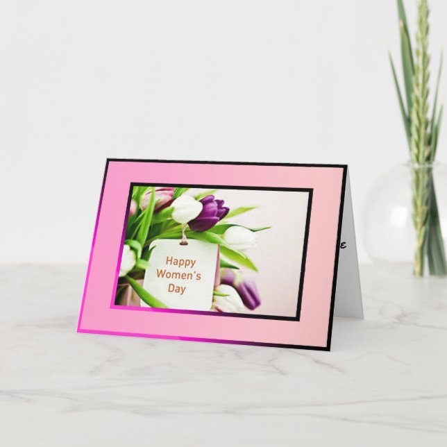 women's day card (Front)