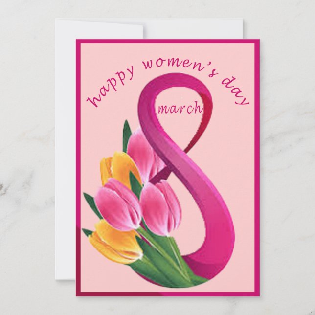 women's day card (Front)