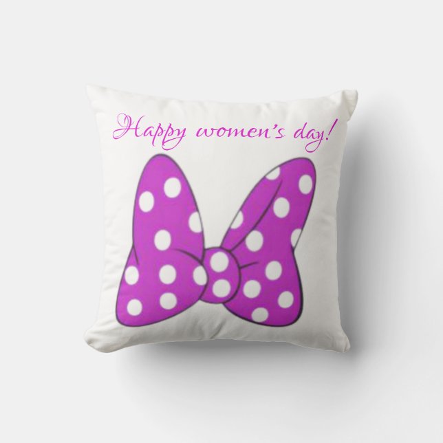 Women's day cushion (Front)