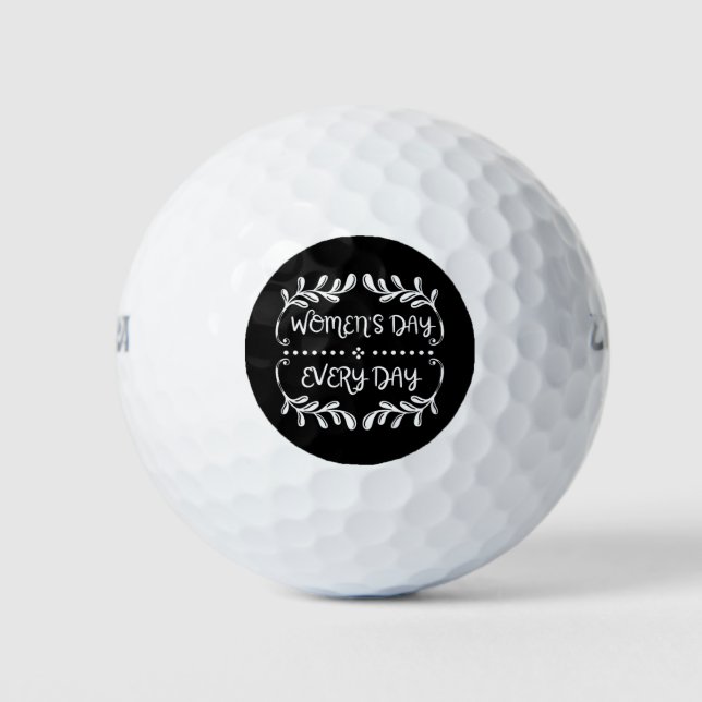 Women's Day Everyday Golf Balls (Front)