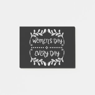 Women's Day Everyday Post-it Notes