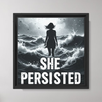 women's day gift canvas print