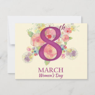Women's Day, March 8th  Card