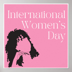 Women's day Theme cute Design Poster