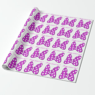 Women's day wrapping paper