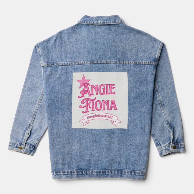 Women's Denim Jacket (Back)