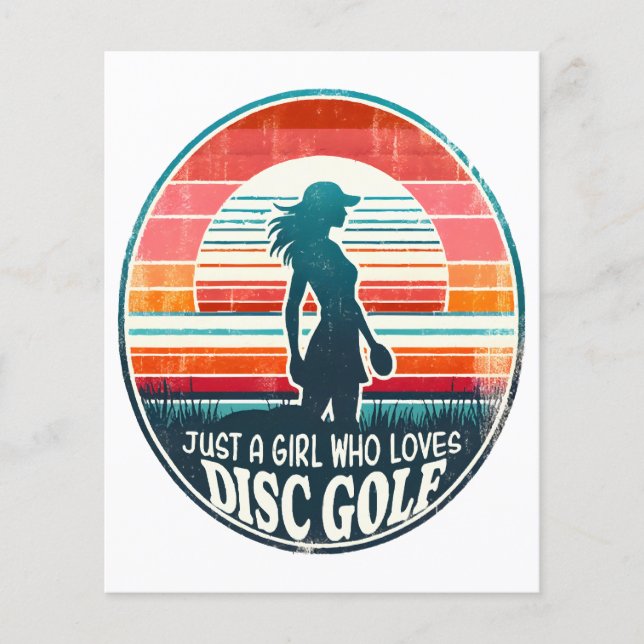 Womens Disc Golf - Frisbee Golf Female  (Front)